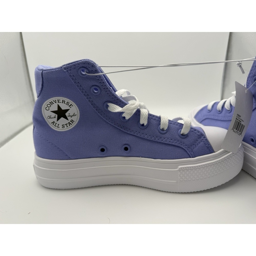 Converse Chuck Taylor All Star Day One Platform Hi Very Peri Purple Youth Sz 5